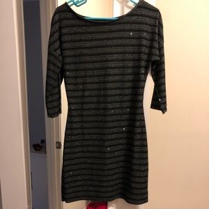 Express midi sequin dress